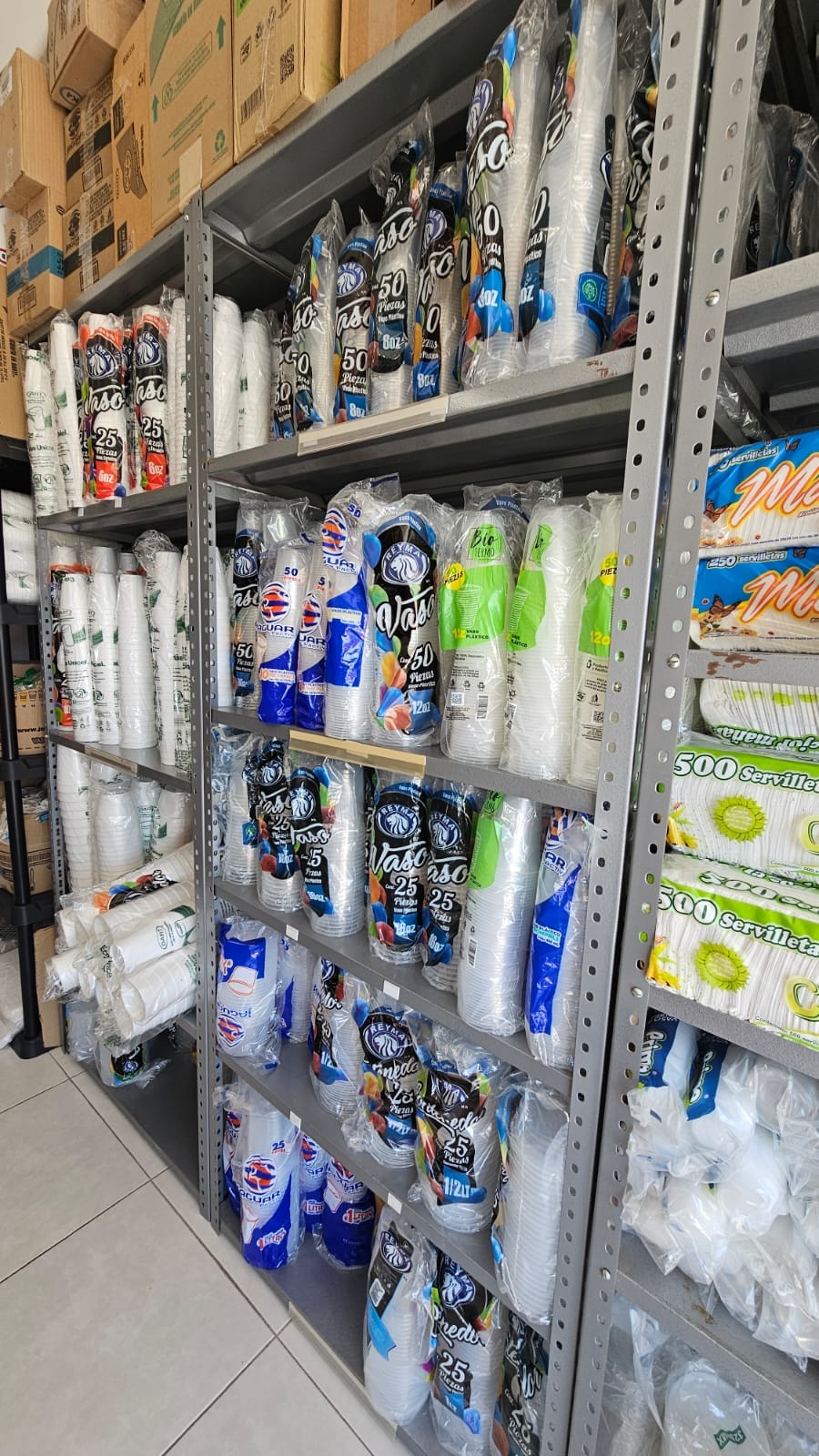 Desechables, vasos y servilletas en Cira Comercial en Nuevo Casas Grandes